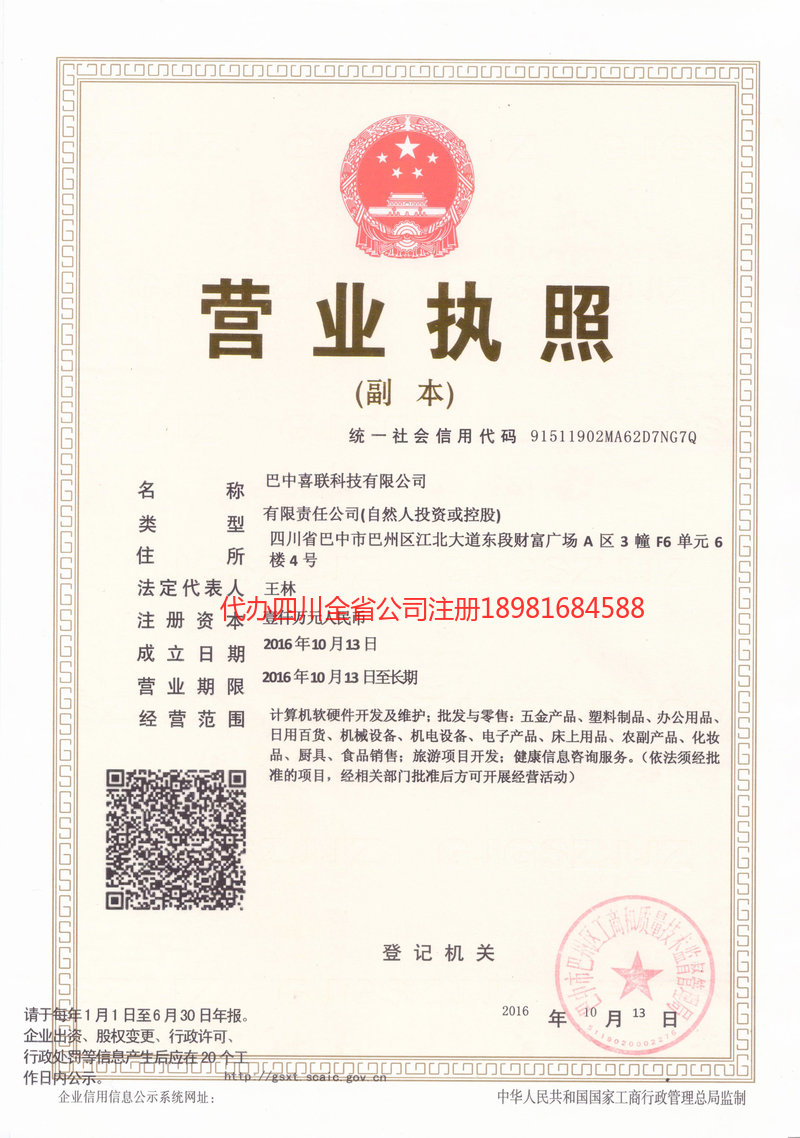 彭水彭水喜联科技有限公司